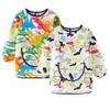 2PCS Kids Art Smock Apron - Long Sleeve Smocks for Kids - Waterproof Artist Painting Apron for (Muticolor-A, Age 8-12) view 1