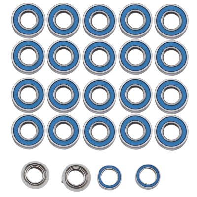 Parts For Tamiya MF-01X MF01X 24Pcs Sealed Bearing Kit RC Car Upgrade Parts Accessories