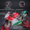 HTLNUZD 1/9 Large Metal DieCast 1299 High-Performance Model Spray-Simulated Start, Adult Collectible for Ducati Style (1299-Orange) view 4