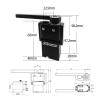 12V 85KG 360 Degree Metal Intelligent Robot Servo for Robotic Industrial Logistics Servo Motor view 4