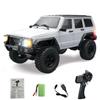 wheelfun 1/18 RC Crawler Car 4WD Remote Control Vehicle C8809 3 Speed Gearbox 28CM Length Diamond Axle High Ground Clearance RTR Hobby Grade Model for Adult(Pearl White) view 1