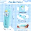 24 Pack Cute Retractable Pencil Erasers for Kids Bulk Kawaii Cartoon Fun Erasers for Teacher Class Rewards Favor School Supplies Home Office Party Gift Filling view 3