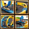 MSKOLER Car Race Track Sets for Kids 3 4 5 6 7 8 9 Years Old - Toy Car Track Set for Boys 3-5 6-8 8-12, Competitive Racing Game with 4 Small Cars, Boys Toy, Gifts Toys Cars for Toddlers Girls 3-8 view 3