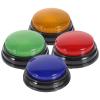 4pcs Game Button Party Answer Button Game Answer Buzzers Party Alarm Buttons with Sound view 1