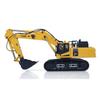 wheelfun 1/50 Radio Control Excavator PC520 Electric RC Digger Construction Vehicle Finished Model Toys Metal Tracks Lights Sounds Unit Hobby Grade Model for Ages 14+ view 3