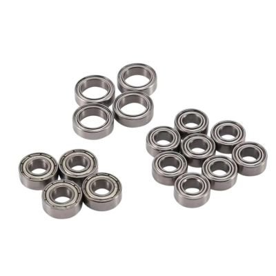 Parts For Tamiya For TT02 For TT-02 TT02D TT-02D 1/10 16Pcs Ball Bearing Kit RC Car Upgrade Parts Accessories