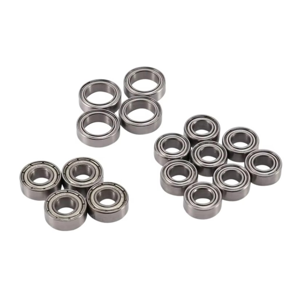 Parts For Tamiya For TT02 For TT-02 TT02D TT-02D 1/10 16Pcs Ball Bearing Kit RC Car Upgrade Parts Accessories