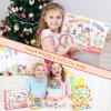 58PCS Extendable Magnetic Building Sticks, STEM Educational Montessori Toys for Toddlers 3-5 - Magnet Blocks for Child age 4-7, Sensory Balls and Rods set for Kids Holiday Birthday Gift for Boys Girls view 2
