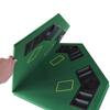 48-Inch Folding Poker Table Top, 8-Player Octagon Layout, Green Felt Surface with Cup Holders, Portable with Carrying Case view 3