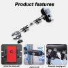 OXDFTGDZ Phone Holder Truck for Peterbilt 385 1996-2025, Phone Mount 360 Adjustable Truck Phone Cradles, Hands-Free Navigation for Semi-Trucks, Large Vehicles view 4