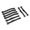 Parts For WPL C64 C64-1 1/16 Metal Chassis Link Rod Pull Set RC Car Upgrade Parts Accessories(Black) view 1
