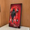 JKZUZU Display Wallboard for 42212 Race Car Model Building Kit, Home or Office Decorative Wall Panels,Adult Collectibles Wall Mount Frame (No Car Included) (42212 Display Wallboard) view 1