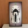 JKZUZU Display Wallboard for 42184 Race Car Model Building Kit,Home or Office Decorative Wall Panels,Adult Collectibles Wall Mount Frame (No Car Included) (42184 Display Wallboard) view 4