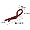 for RC Car Body Shell Clips Pin Buckle 1/10 1/12 1/16 for Traxxas Hsp Redcat Rc4wd Tamiya Axial scx10 D90 Hpi RC Car Parts Accs(Gold 16Pcs) view 3