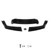 BaoHYeS Gloss Black Front Spoiler Protector Fit for BMW 7 Series G70 Tech 2024 view 3