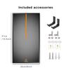 JKZUZU Display Wallboard for 42173 Race Car Model Building Kit, Home or Office Decorative Wall Panels,Adult Collectibles Wall Mount Frame (No Car Included) (42173 Display Wallboard) view 3