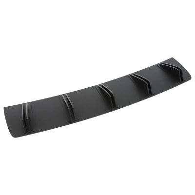 BaoHYeS Universal Rear Bumper Diffuser Compatible with A3 A4 A5 A6 A7 B8 S4 Q5 81.5cm 5 Fins Splitter Lower Spoiler Auto Parts (Matte Black)