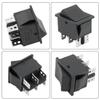 ELCOKITEX 3Pcs 6 Pin Power Wheel Foot Pedal Switch Universal Accelerator Gas Pedal for Children Powered Ride On Toys Motorcycle 6V/12V Speed Reset Switch FPRS-31X25-6P view 3