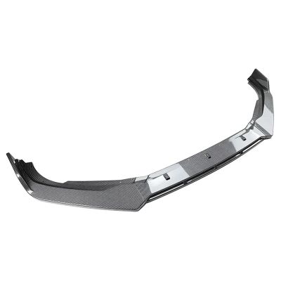 BaoHYeS Rear Side Bumper Diffuser Compatible with Tesla Model Y 2020-2024 Splitters Lower Spoiler Skirts Angle Wrap Accessories (Bright Carbon)