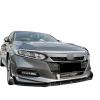 BaoHYeS Rear Side Bumper Diffuser Compatible with Tesla Model Y 2020-2024 Splitters Lower Spoiler Skirts Angle Wrap Accessories (Bright Carbon) view 2