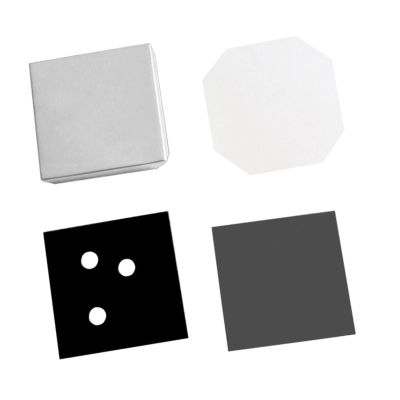 Lissontine Craft Your Own Photo Magnets with DIY Magnet Kit, Badge Button Refills and Square Magnetic Supplies Great for Teachers and Gift Makers Acrylic/2x2in-100set
