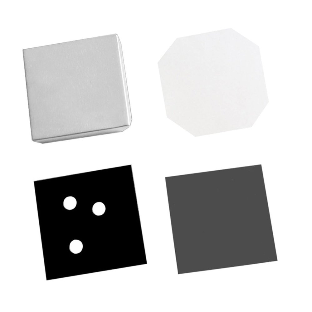 Lissontine Craft Your Own Photo Magnets with DIY Magnet Kit, Badge Button Refills and Square Magnetic Supplies  Great for Teachers and Gift Makers Acrylic/2x2in-100set