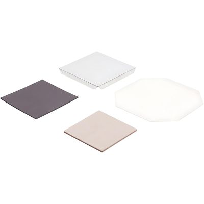 Lissontine Craft Your Own Photo Magnets with DIY Magnet Kit, Badge Button Refills and Square Magnetic Supplies Great for Teachers and Gift Makers Cardboard/2.5x2.5in-500set
