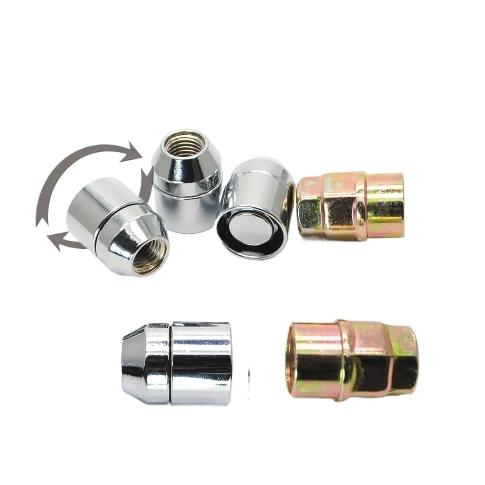 4 Nuts+2 Key M12x1.5 OEM Wheels Rims Alloy 1.5 Wheel Locks Nuts an ti Theft for 3 6 ATENZA AXELA CX-5 CX-4 MX-5 CX-7
