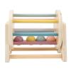 Hamwesh Toys for Babies, Wooden Rattle Rolling Drum with Logical Thinking Hand Eye Coordination for Crawling Toddlers view 2