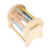 Hamwesh Toys for Babies, Wooden Rattle Rolling Drum with Logical Thinking Hand Eye Coordination for Crawling Toddlers view 3