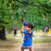 slacklines ziplines Pulley Kit - Steel Pulleys with Six Rollers, Backyard Adventure Equipment | Outdoor Zip Line Pulley System, Easy Install Strong Load Capacity Set for Children, Boys, Girls view 2