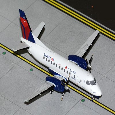 GeminiJets G2DAL1340 Delta Connection Saab 340B N428XJ; Scale 1:200