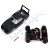 Auto World SC412-4BLK Xtraction 1969 Dodge Daytona (Dark Grey) HO Scale Slot Car view 3