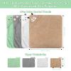 14 PCS Baby Towels Set, 4 PCS Soft Baby Hooded Towels & 10 PCS Washcloths, Baby Bath Towels for Newborns, Infants & Toddlers, Ultra Absorbent, Cute Baby Towel Gift for Boys view 2