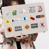 100Pcs Prank Meme Stickers Funny Snarky Meme Stickers Gifts for Vinyl Waterproof Dirty Sticker for Water Bottle Laptop Luggage Skateboard Snowboard for Student Back to School Decoration (Memes) view 3