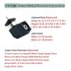 90 Degree Right Angle Planetary Gearbox Reduction Planetary Reducer Tooth Backlash 10Arcmin Transmission Ratio 3-100:1, Suitable for Industrial Robots(Speed Ratio 35,11mm--60 Servo) view 3