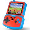 Portable Video Game Console for Kids, 220 Built-in Classic Retro Games, Handheld Plug & Play Player with 3.5'' IPS Screen, Rechargeable Travel Toy Birthday Gift for Boys & Girls- Blue view 1