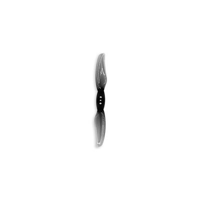 12pairs Gemfan Floppy Proppy 3015-2 2-Blade T Mount Folding PC Propeller, Compatible for RC FPV Racing 3inch Cinewhoop Ducted Drones DIY(Clear Gray)