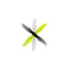 12pairs Gemfan Floppy Proppy 3015-2 2-Blade T Mount Folding PC Propeller, Compatible for RC FPV Racing 3inch Cinewhoop Ducted Drones DIY(Clear Gray) view 2