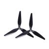 1pair/2pair HQProp Propellers 15X7X3 15Inch 3 Blades Black Carbon Reinforced Nylon PropellerCW CCW, Compatible for FPV Racing Drones Motors(15inch 1Pair) view 1