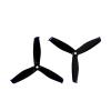 10 Pair Gemfan Hulkie 5055S-3 5 Inch 3 Blade Tri-Blade Propeller Compatible 2205 Brushless Motor, Compatible for 5inch FPV Racing Frame Kit(Black) view 1