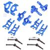 Aluminum Essential Conversion Kit for Traxxas 1/10 Ford GT 4-TEC 2.0 & 3.0 Upgrades - Blue view 2