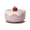 Cozy Rock Silicone Baby Bowl with Suction,100% Platinum Food Grade Silicone Toddler Bowl for Self-Feeding, Gelato-Inspired Feeding Bowls BPA-Free, Microwave & Dishwasher Safe view 1