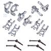 Aluminum Essential Conversion Kit for Traxxas 1/10 Ford GT 4-TEC 2.0 & 3.0 Upgrades - Gray Silver view 1