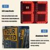 HEQIM LED Radar Feedback Sign Traffic Warning Board Speed Display, Solar Limit view 2