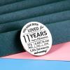 11 Year Anniversary Token Gifts 11th Anniversary Steel Gifts for Him Couples Gift for Grilfriend Stocking Stuffers for Husband Wife Wedding Engament Birthday Gift 132 Months 574 Weeks view 3