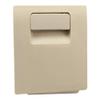 1Pcs Black&Beige Car Coins Case Storage Box Holder Container Coin Box Handle 2018 For Camry 55450-06010-C0(Beige) view 1