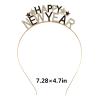 AVMBC Happy New Year Headband Tiara, Rhinestone Star New Year Headband for New Years Eve Party Supplies view 2