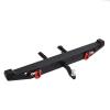 For Traxxas For TRX-4 For Axial For SCX10 90047 90046 1:10 RC Crawler Car Metal Rear Bumper With Light Bumper Parts view 4