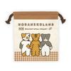K Company Sanrio Characters (Cat Series) Drawstring Bag, Noranecoland, SAK-KC-NN H8.1 x W 7.1 inches (205 x 180 mm) view 1